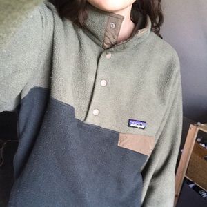 Patagonia fleece Synchilla Snap pullover